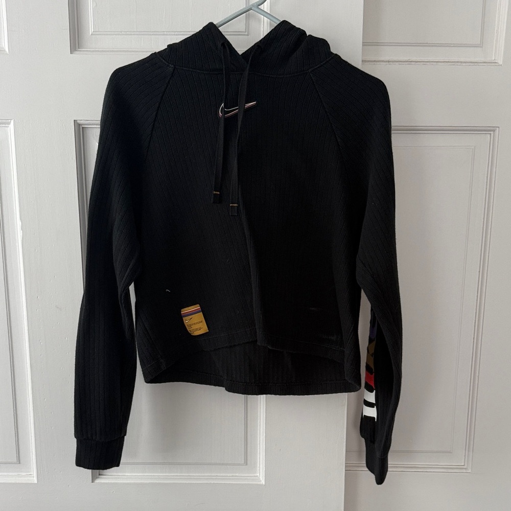 Nike Black Hooded Sweatshirt